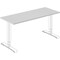 Lorell Tabletop, f/Width-adjustable Training Base, 60"x24", Gray LLR62596 - alternate 3
